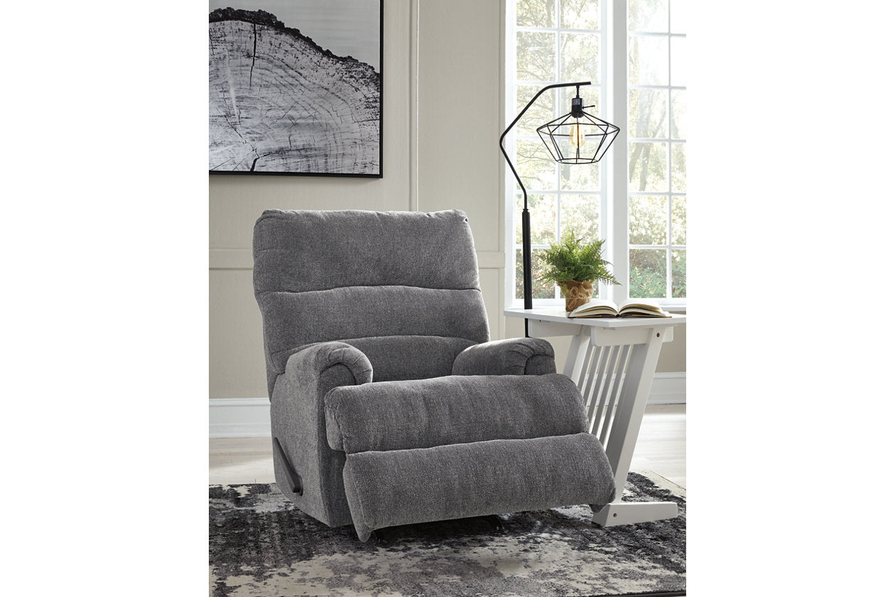 Man Fort Graphite Recliner - 4660525 - Bien Home Furniture & Electronics