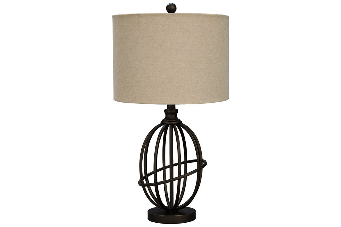 Manasa Dark Brown Table Lamp - L204164 - Bien Home Furniture &amp; Electronics