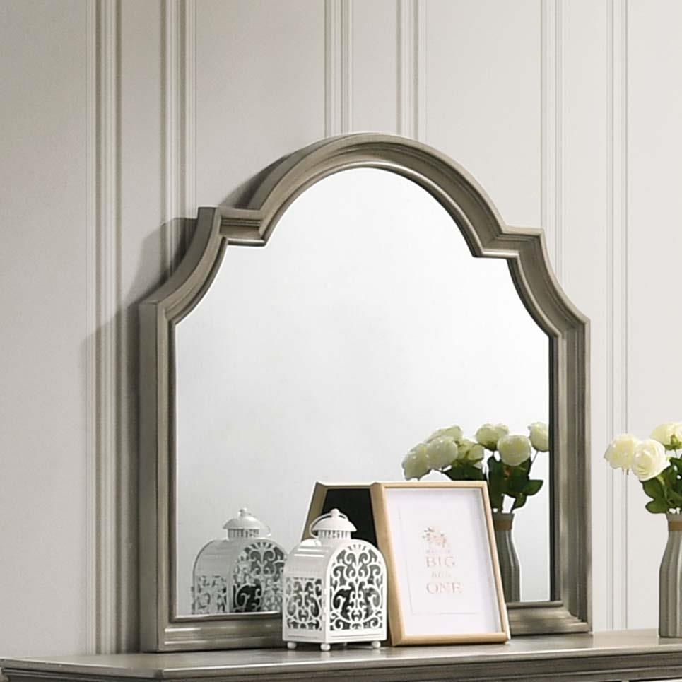 Manchester Wheat Mirror - 222894 - Bien Home Furniture & Electronics