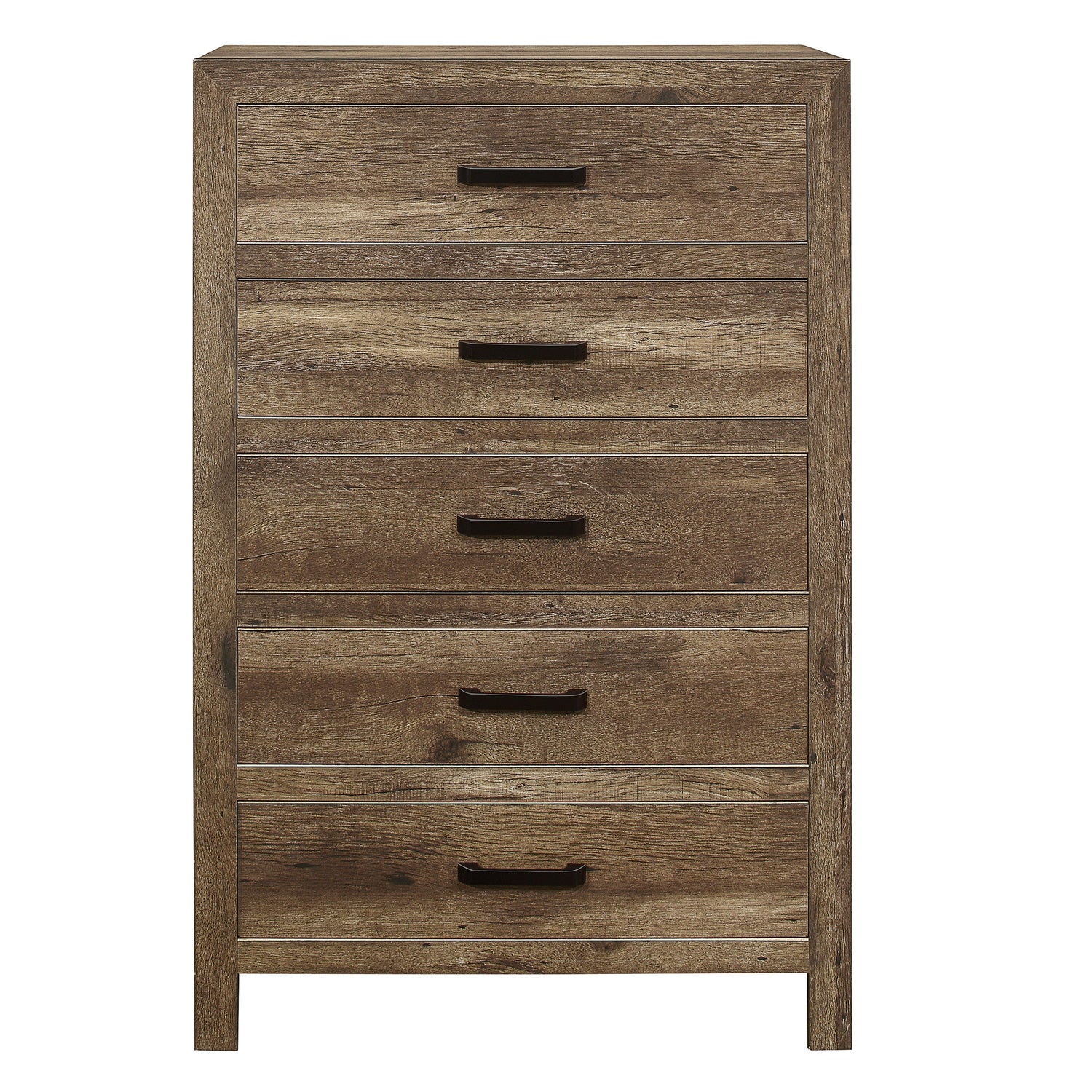 Mandan Weathered Pine Panel Bedroom Set - SET | 1910-3 | 1910-5 | 1910-6 | 1910-4 | 1910-9 | 1910K-1 | 1910K-2 - Bien Home Furniture & Electronics