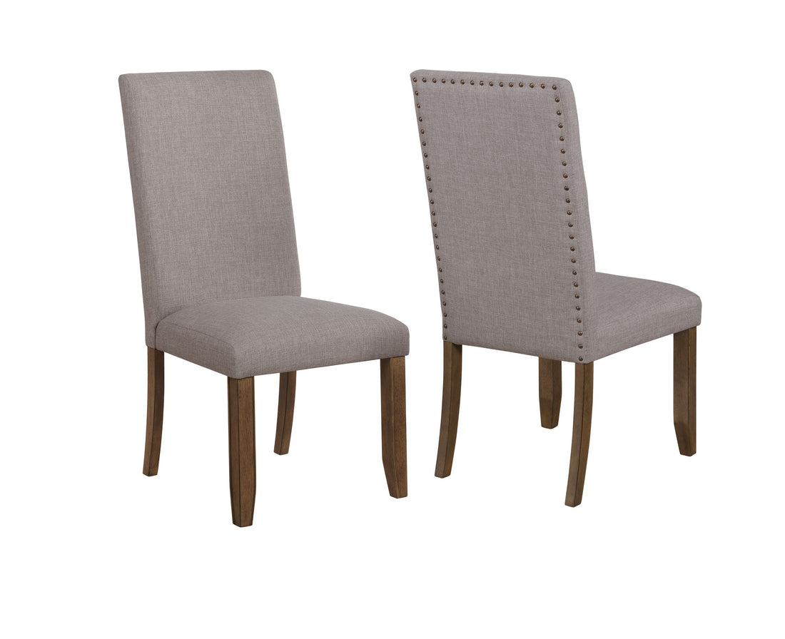 Manning Brown Side Chair, Set of 2 - 2231S-NH - Bien Home Furniture &amp; Electronics