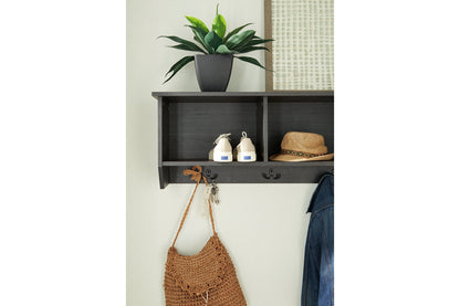 Mansi Gray Wall Shelf - A8010271 - Bien Home Furniture &amp; Electronics