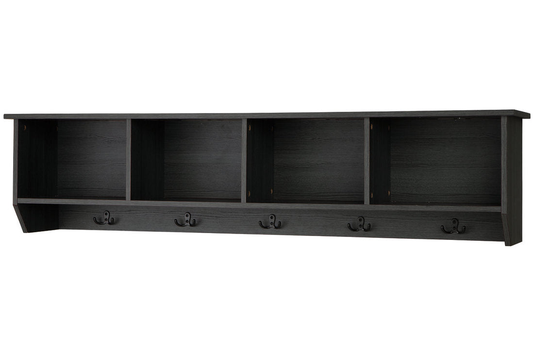 Mansi Gray Wall Shelf - A8010272 - Bien Home Furniture &amp; Electronics