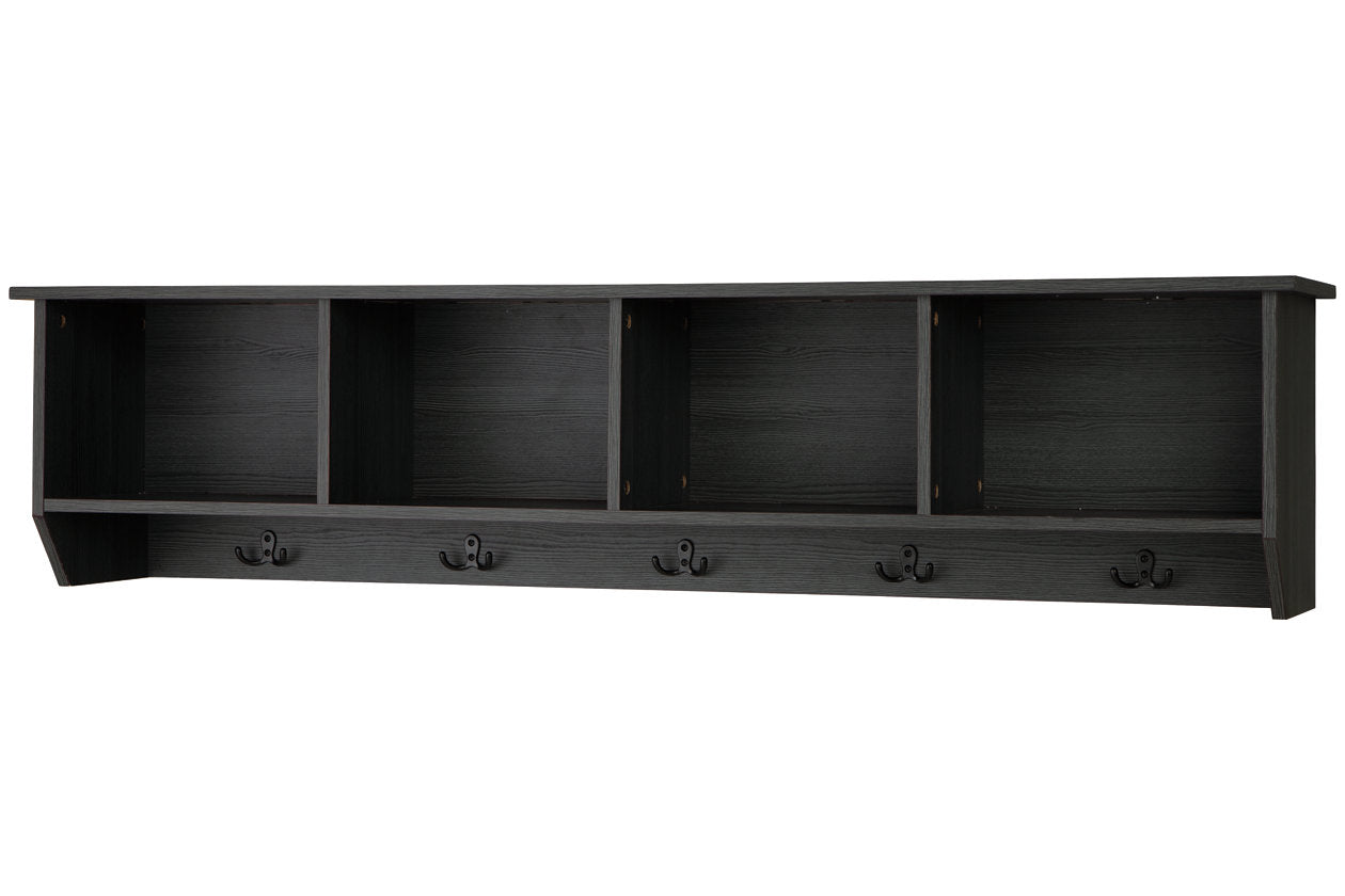Mansi Gray Wall Shelf - A8010272 - Bien Home Furniture &amp; Electronics