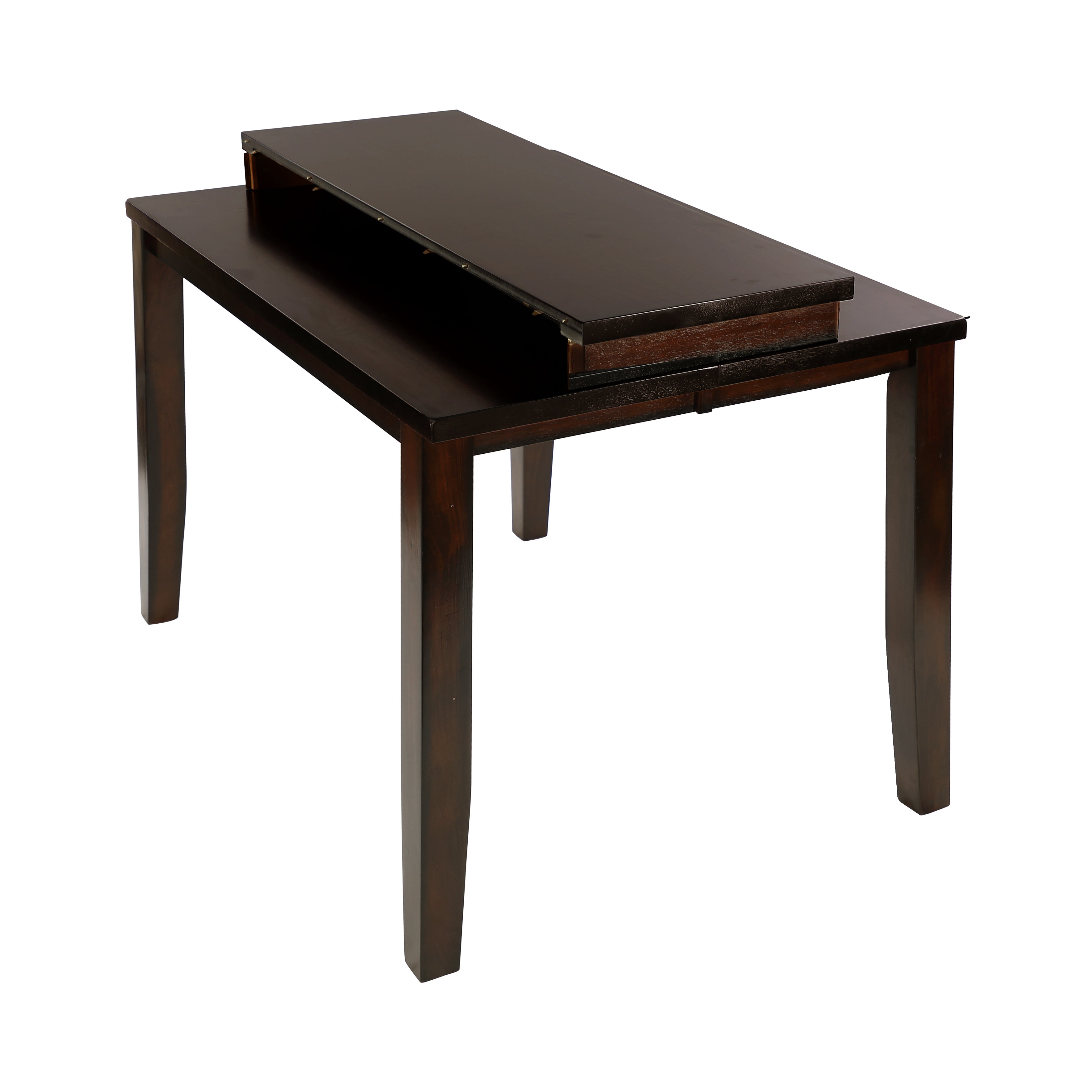 Mantello Cherry Extendable Counter Height Set - SET | 5547-36 | 5547-24(2) | 5547-24BH - Bien Home Furniture & Electronics