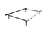 Mantua InstaLock Twin/Full Bed Frame with Glides - I-34G - Bien Home Furniture & Electronics
