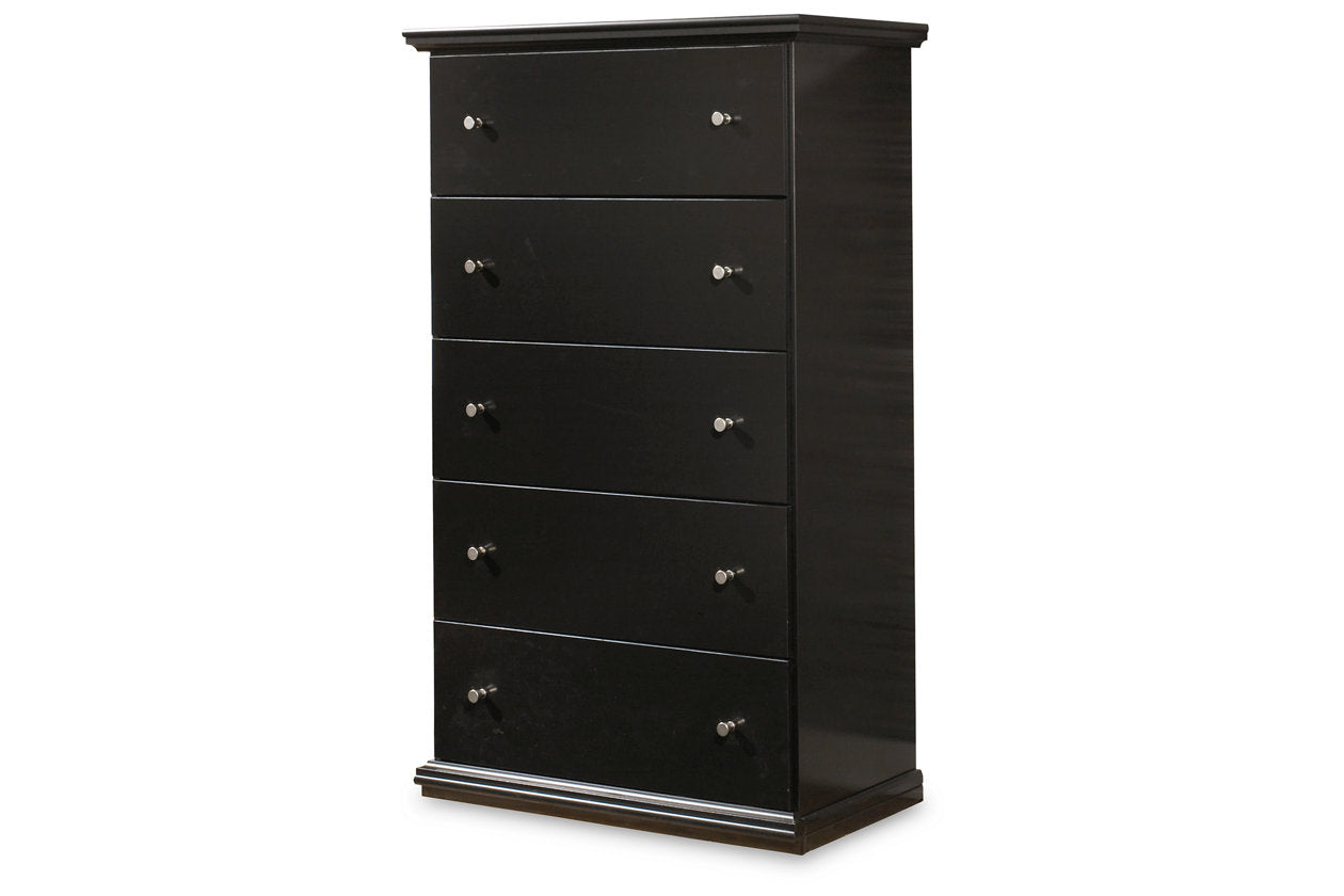 Maribel Black Chest of Drawers - B138-46 - Bien Home Furniture & Electronics