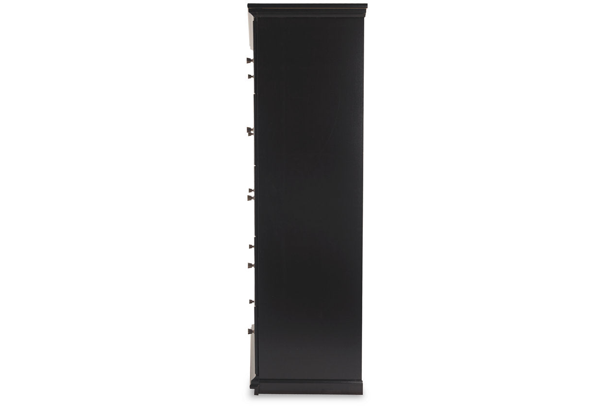 Maribel Black Chest of Drawers - B138-46 - Bien Home Furniture & Electronics