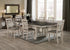 Maribelle Chalk/Gray Extendable Dining Set - SET | 2158CG-T-LEG | 2158CG-T-TOP | 2158CG-S(3) - Bien Home Furniture & Electronics