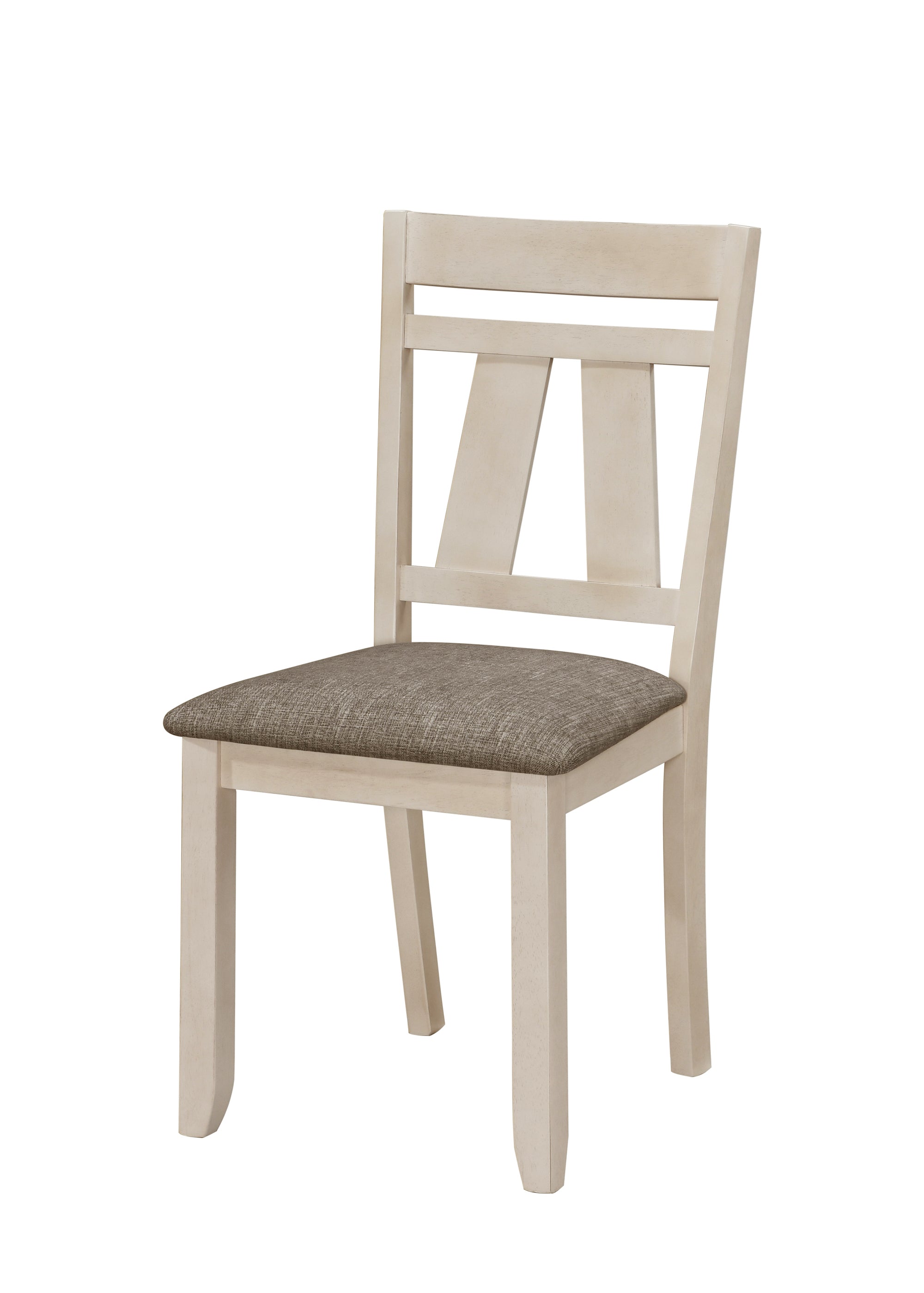 Maribelle Chalk/Gray Extendable Dining Set - SET | 2158CG-T-LEG | 2158CG-T-TOP | 2158CG-S(3) - Bien Home Furniture & Electronics