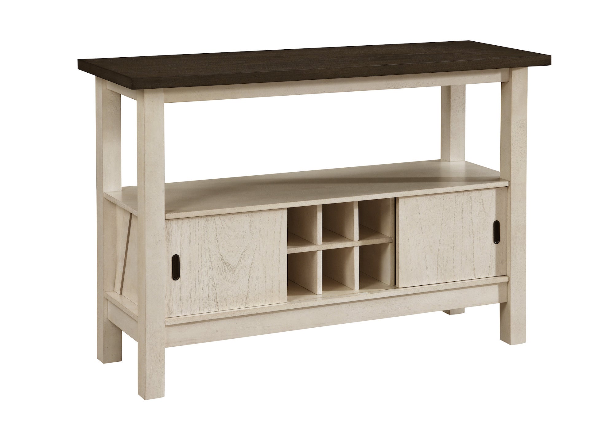 Maribelle Chalk/Gray Server - 2158CG-SERVER - Bien Home Furniture & Electronics