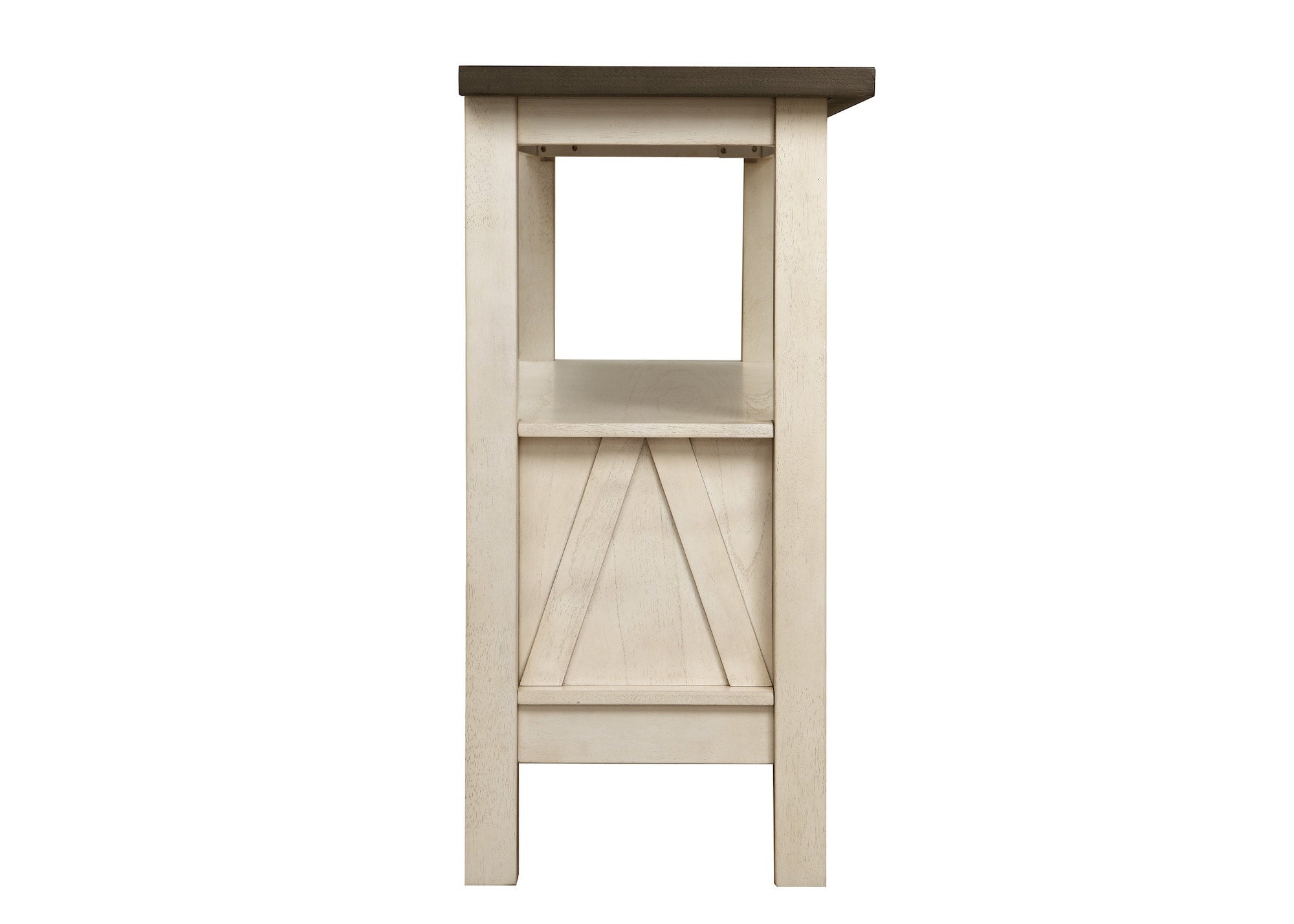 Maribelle Chalk/Gray Server - 2158CG-SERVER - Bien Home Furniture & Electronics