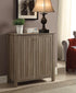 Marisa Dark Taupe 4-Shelf Shoe Cabinet - 950551 - Bien Home Furniture & Electronics