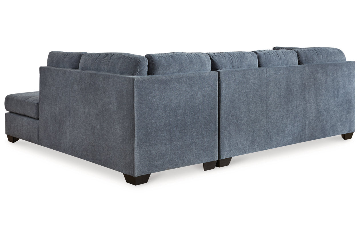 Marleton Denim 2-Piece Sectional with Chaise - 55303S2 - Bien Home Furniture & Electronics