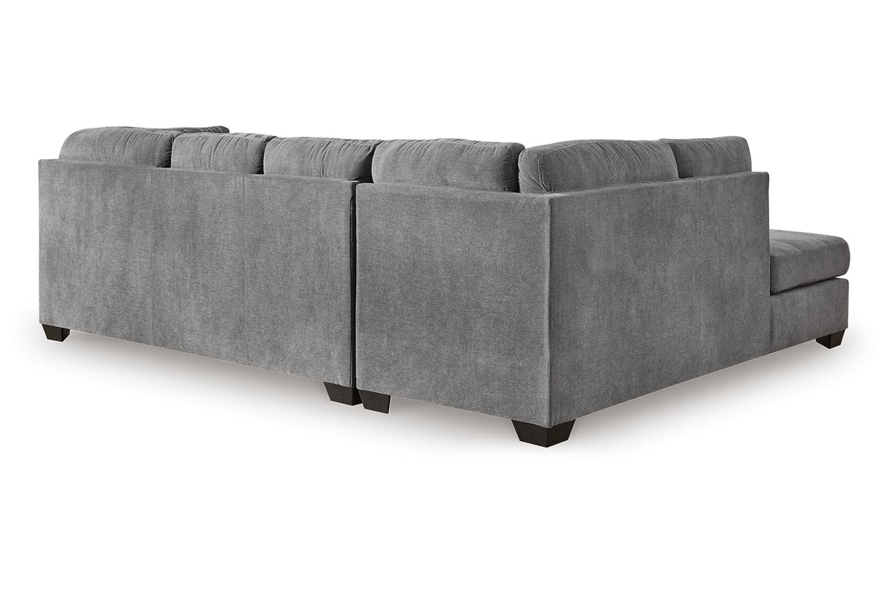 Marleton Gray 2-Piece Sectional with Chaise - 55305S1 - Bien Home Furniture & Electronics