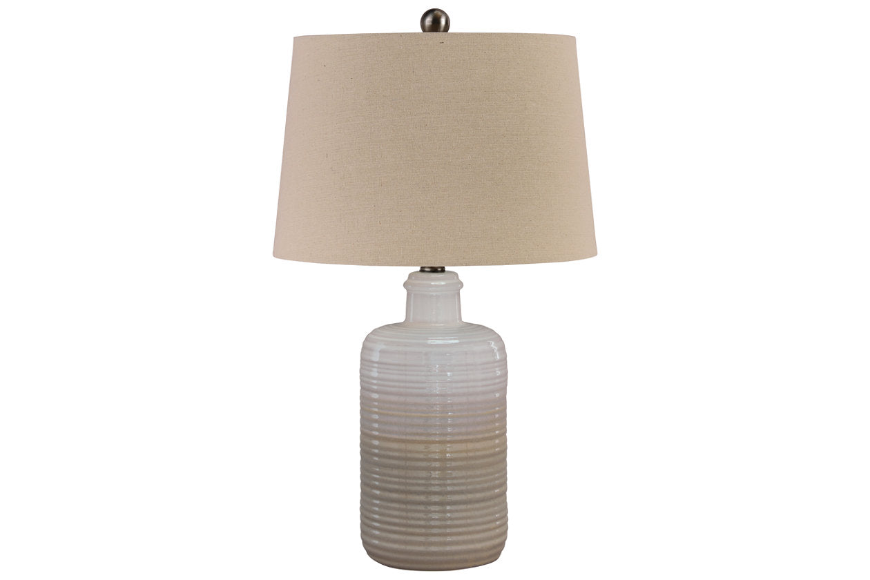 Marnina Taupe Table Lamp, Set of 2 - L121854 - Bien Home Furniture & Electronics