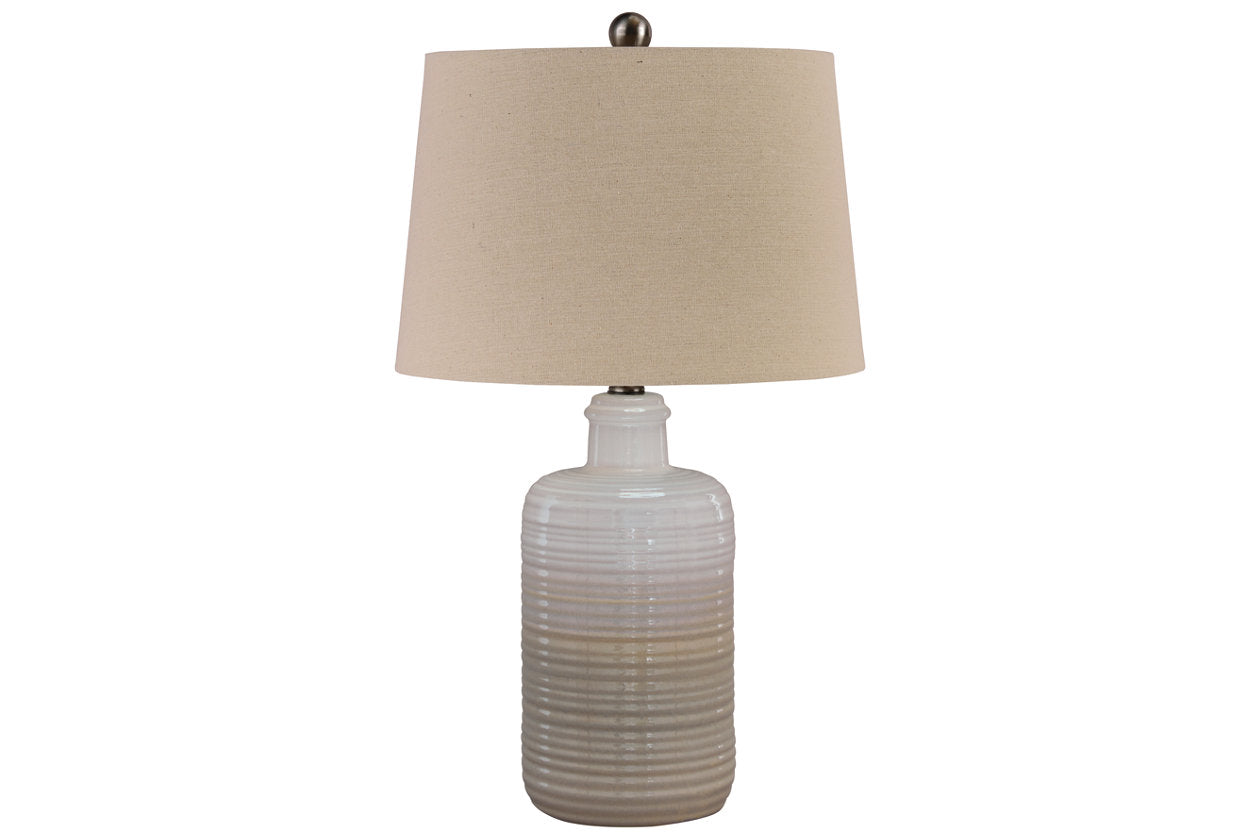 Marnina Taupe Table Lamp, Set of 2 - L121854 - Bien Home Furniture &amp; Electronics