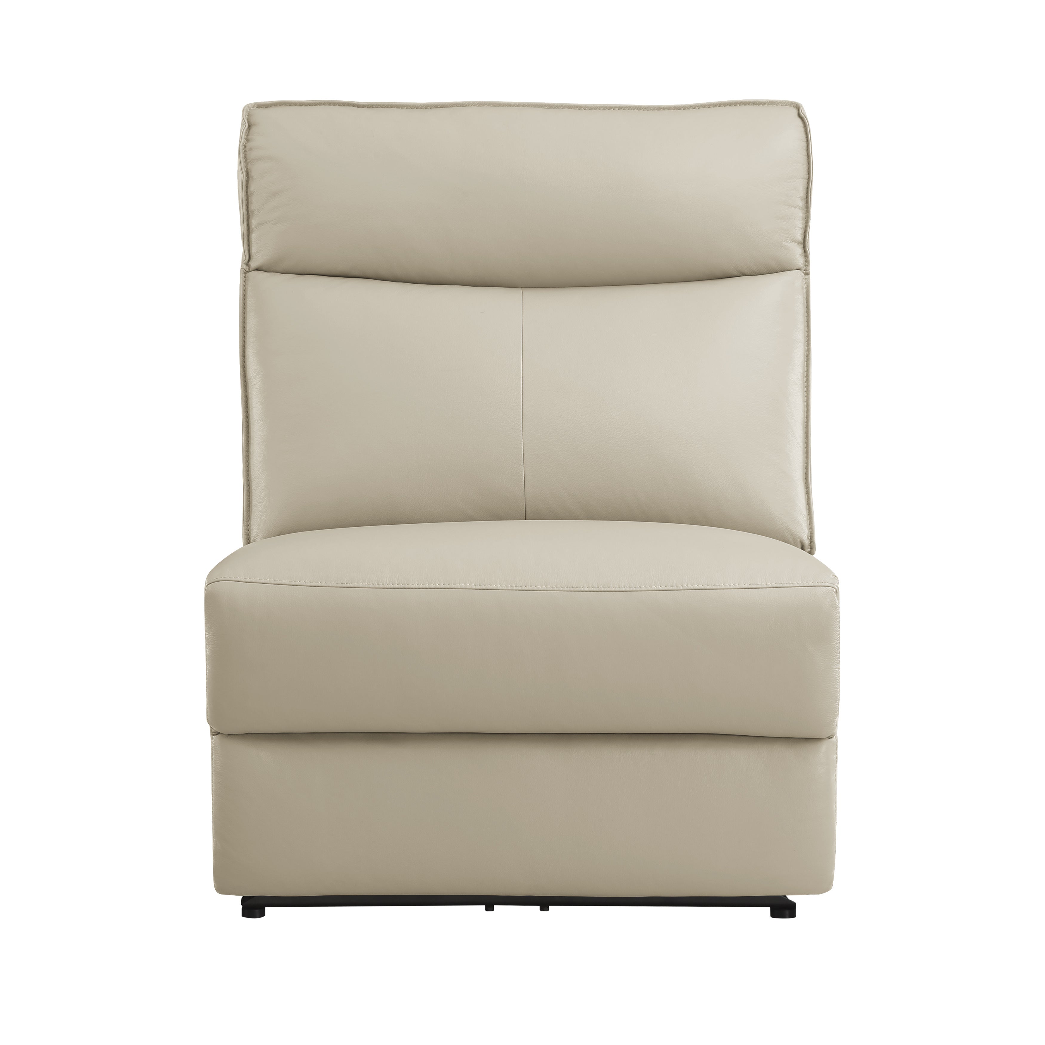 Maroni Taupe Leather 6-Piece Modular Power Reclining Sectional - 8259RFTP*6SCPWH - Bien Home Furniture & Electronics