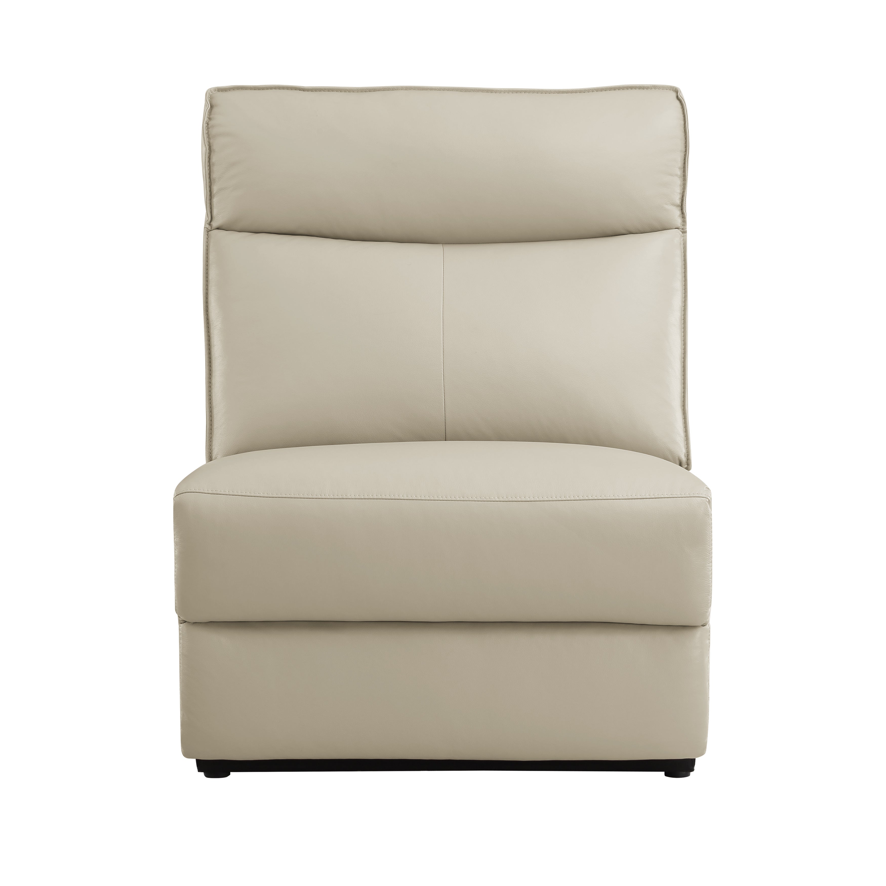 Maroni Taupe Leather 6-Piece Modular Power Reclining Sectional - 8259RFTP*6SCPWH - Bien Home Furniture & Electronics