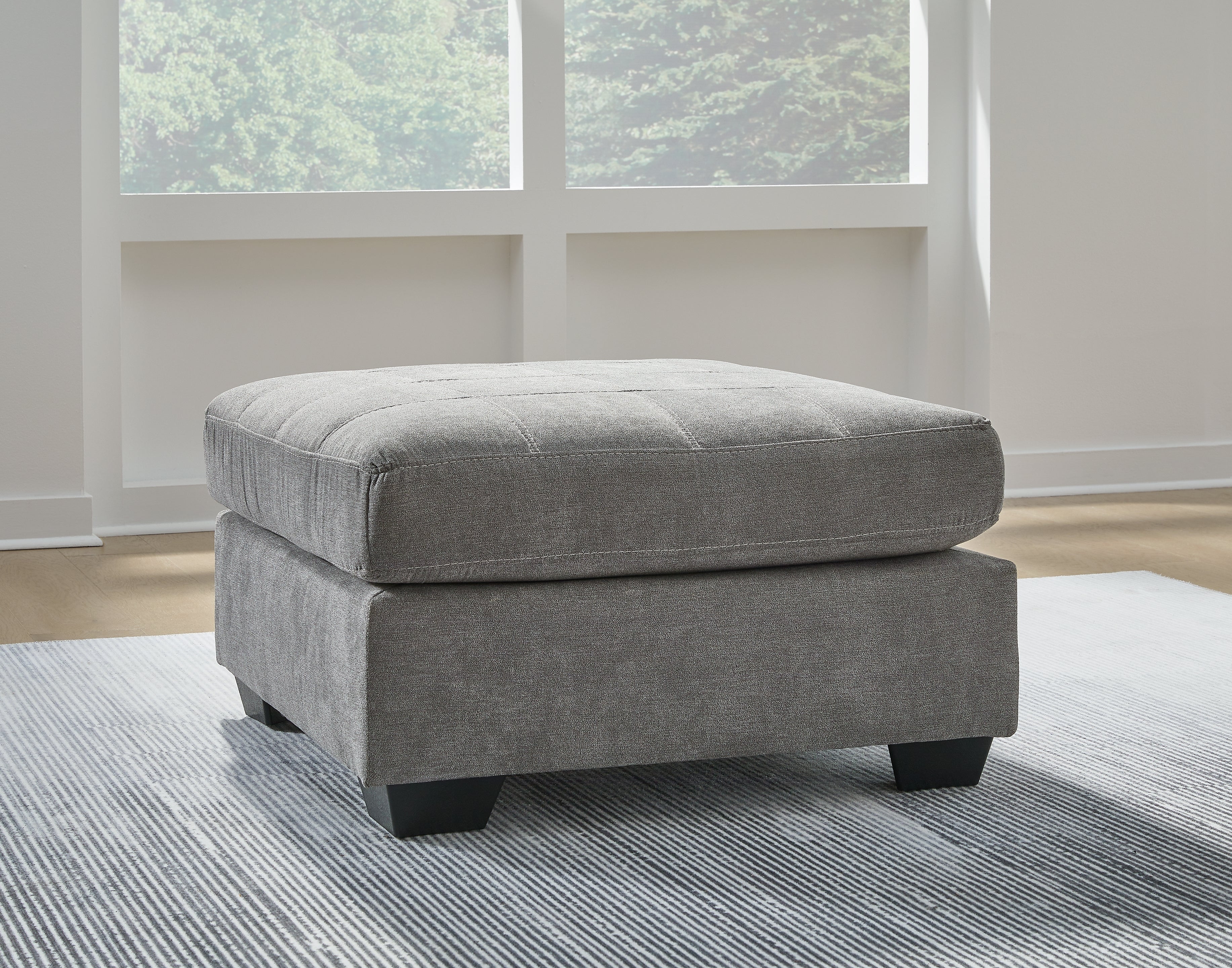 Marrelton Gray Oversized Accent Ottoman - 5530508 - Bien Home Furniture &amp; Electronics