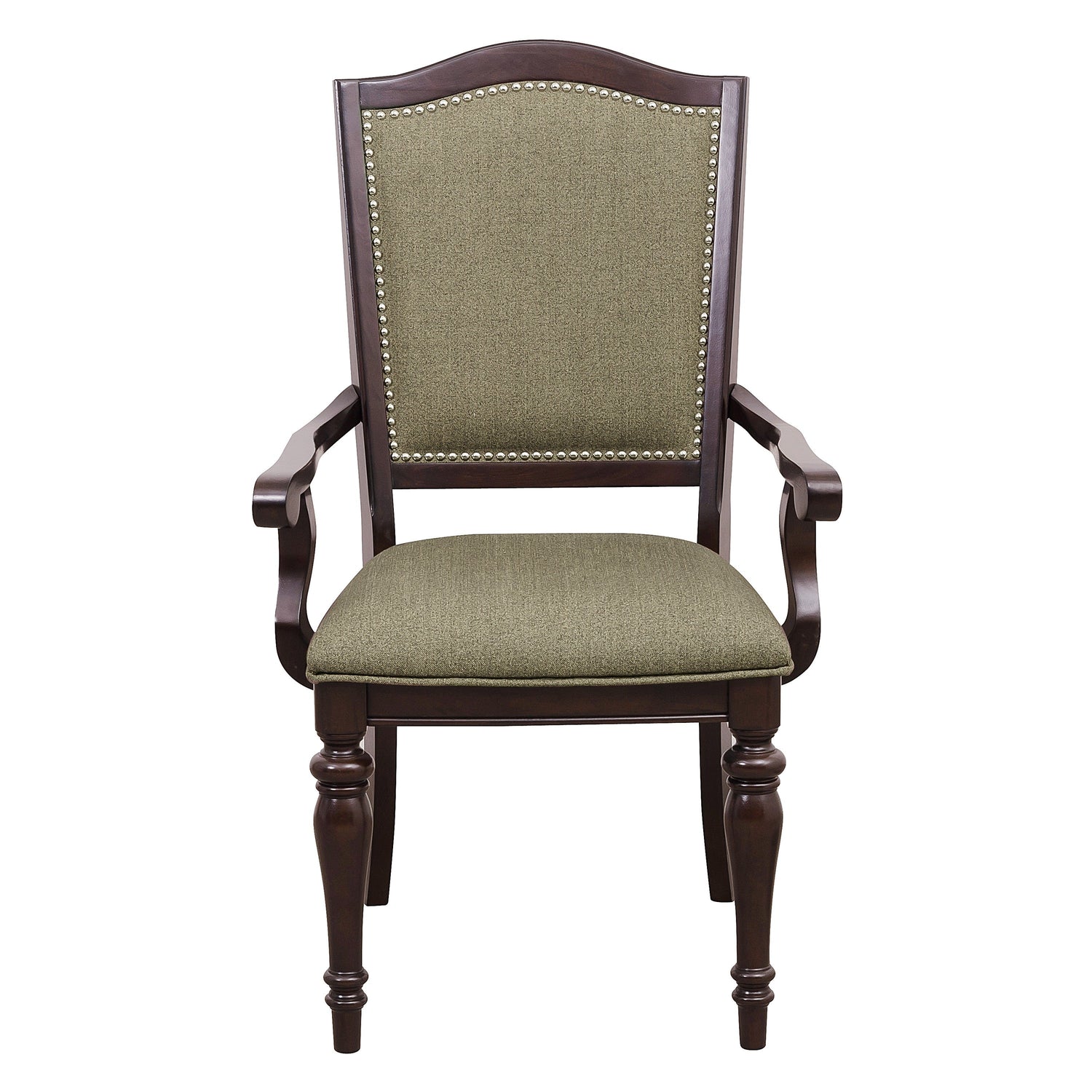Marston Dark Cherry Arm Chair, Set of 2 - 2615DCA - Bien Home Furniture & Electronics