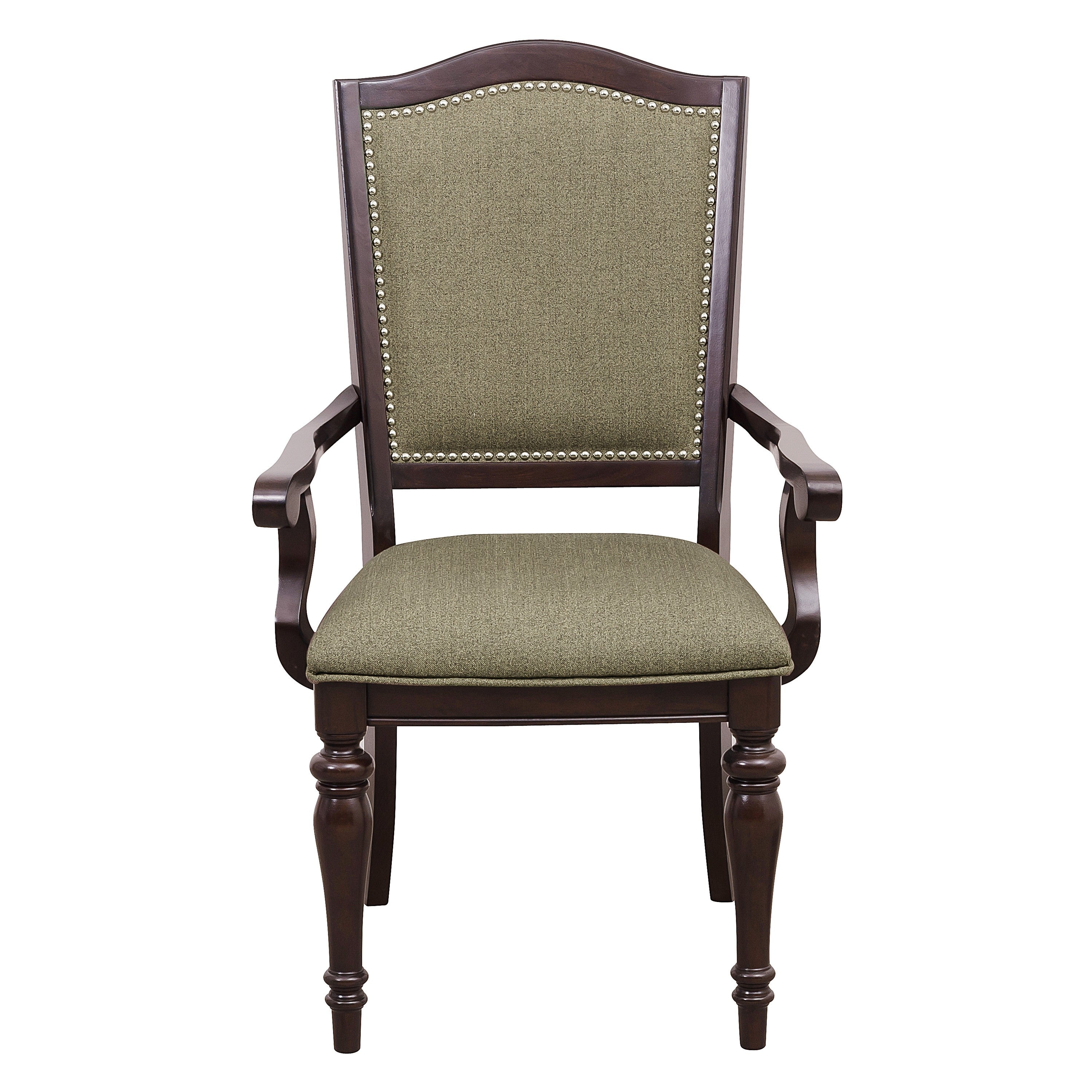 Marston Dark Cherry Arm Chair, Set of 2 - 2615DCA - Bien Home Furniture & Electronics