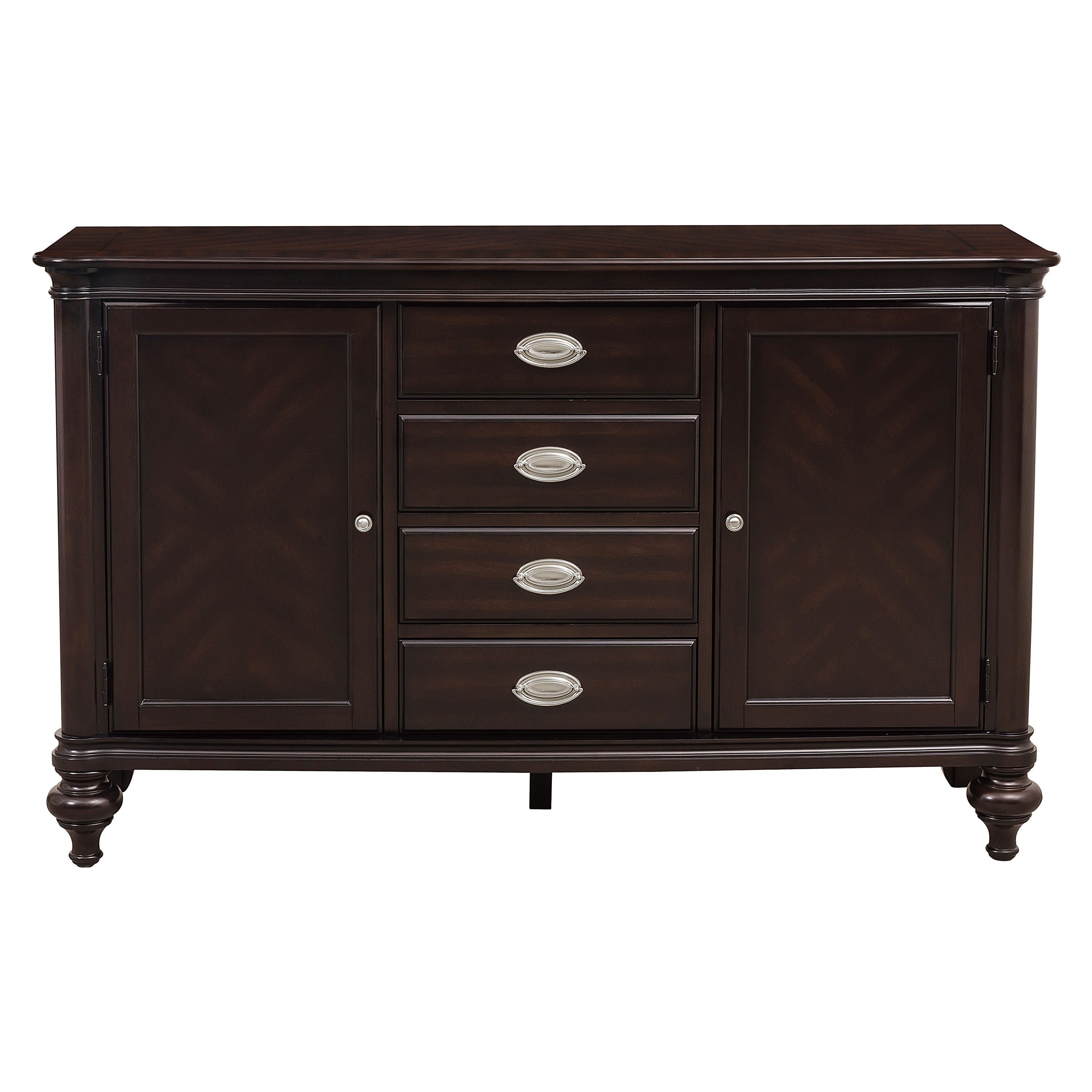 Marston Dark Cherry Buffet - 2615DC-55 - Bien Home Furniture & Electronics