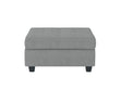 Maston Light Gray Ottoman - 9507GRY-4 - Bien Home Furniture & Electronics