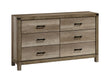 Matteo Melamine Dresser - B3200-1 - Bien Home Furniture & Electronics