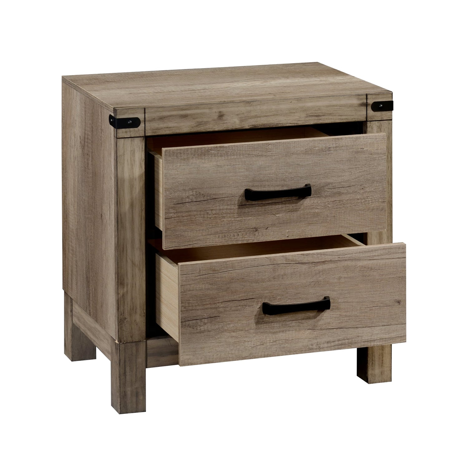 Matteo Melamine Upholstered Panel Bedroom Set - SET | B3200-Q-HBFB | B3200-KQ-RAIL | B3200-2-T | B3200-4 - Bien Home Furniture & Electronics