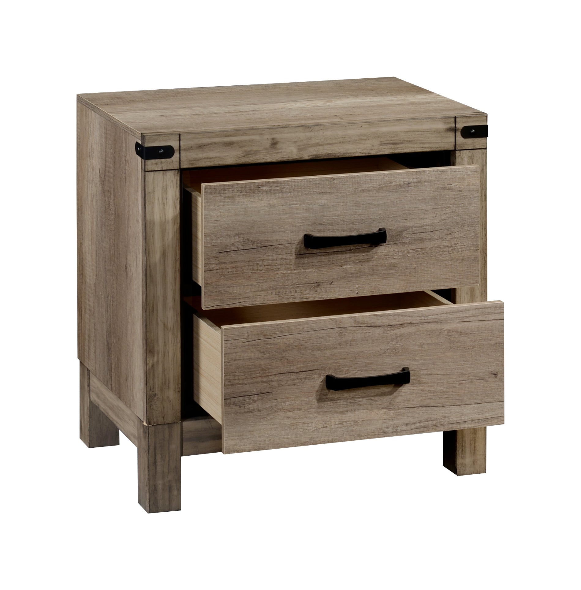 Matteo Melamine Upholstered Panel Youth Bedroom Set - SET | B3200-T-HBFB | B3200-FT-RAIL | B3200-1 | B3200-11 | B3200-2-T - Bien Home Furniture & Electronics
