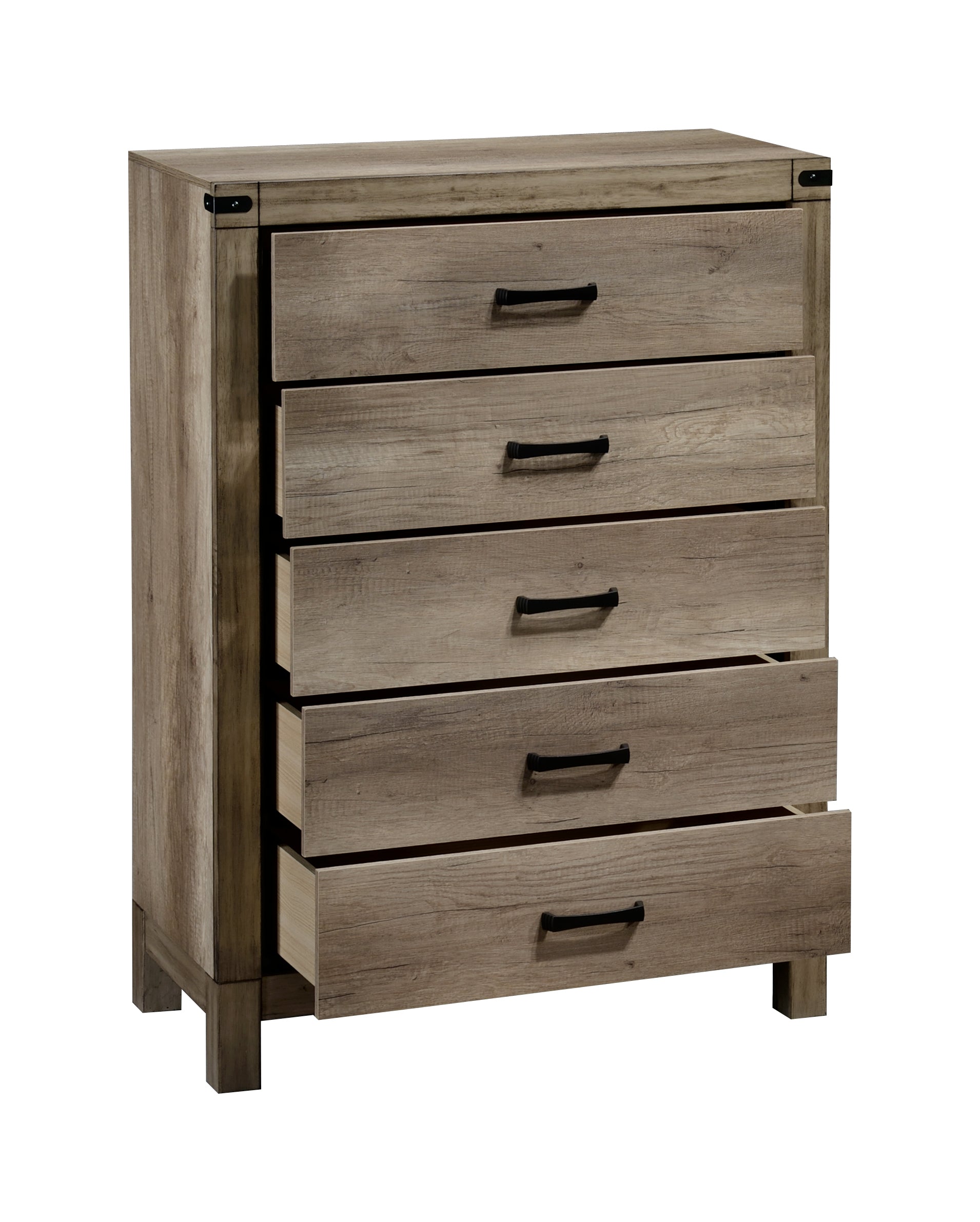Matteo Melamine Upholstered Panel Youth Bedroom Set - SET | B3200-T-HBFB | B3200-FT-RAIL | B3200-1 | B3200-11 | B3200-2-T - Bien Home Furniture & Electronics