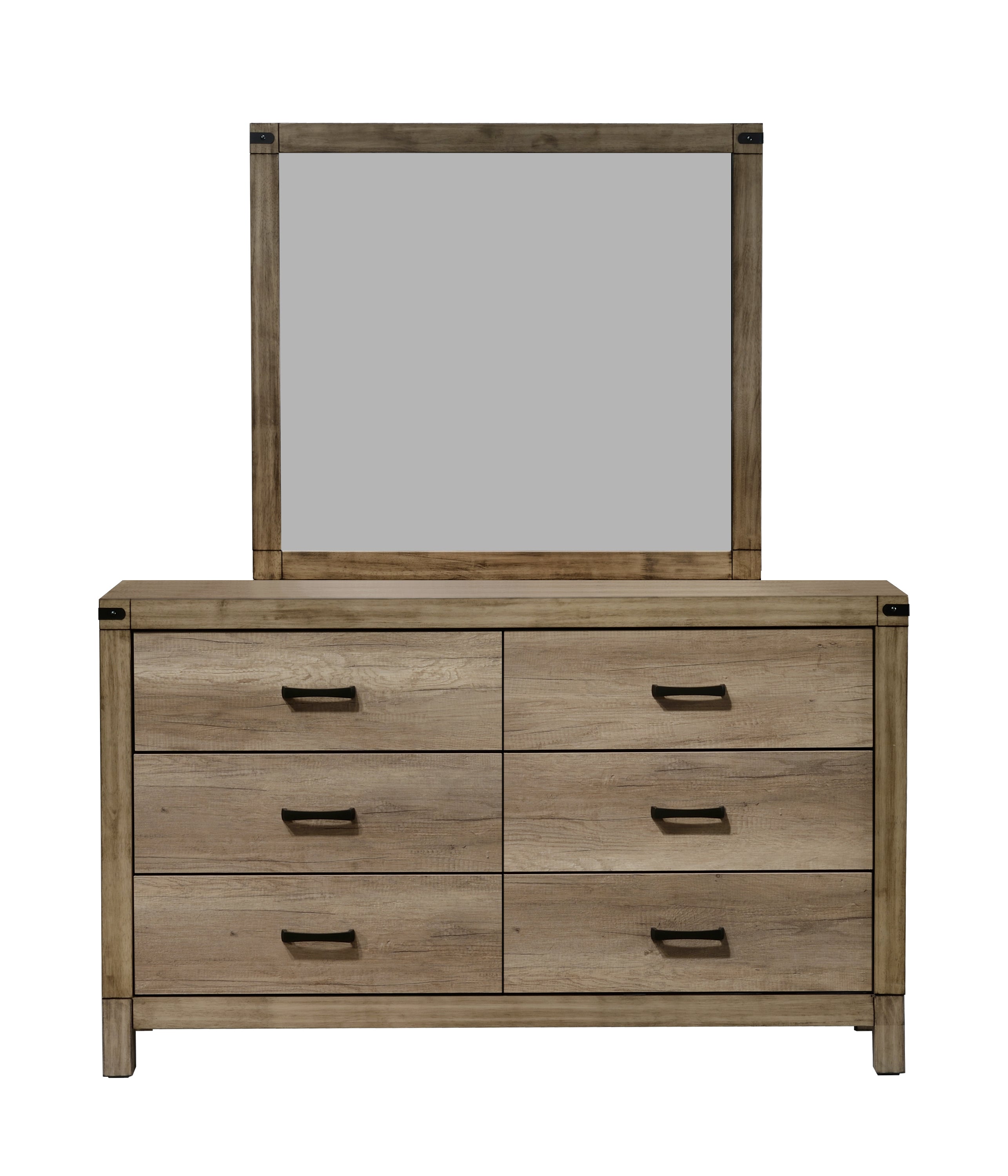 Matteo Melamine Upholstered Panel Youth Bedroom Set - SET | B3200-T-HBFB | B3200-FT-RAIL | B3200-1 | B3200-11 | B3200-2-T - Bien Home Furniture & Electronics