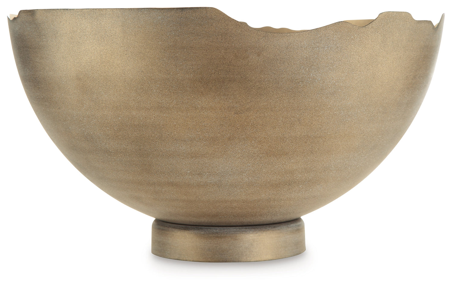 Maura Antique Gold Finish Bowl - A2000594 - Bien Home Furniture & Electronics