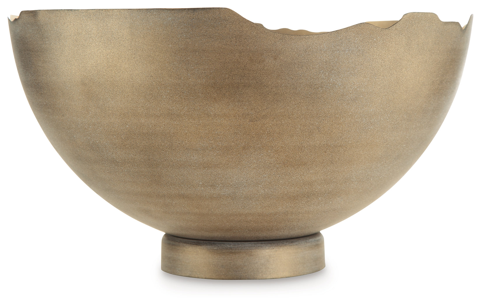 Maura Antique Gold Finish Bowl - A2000594 - Bien Home Furniture & Electronics