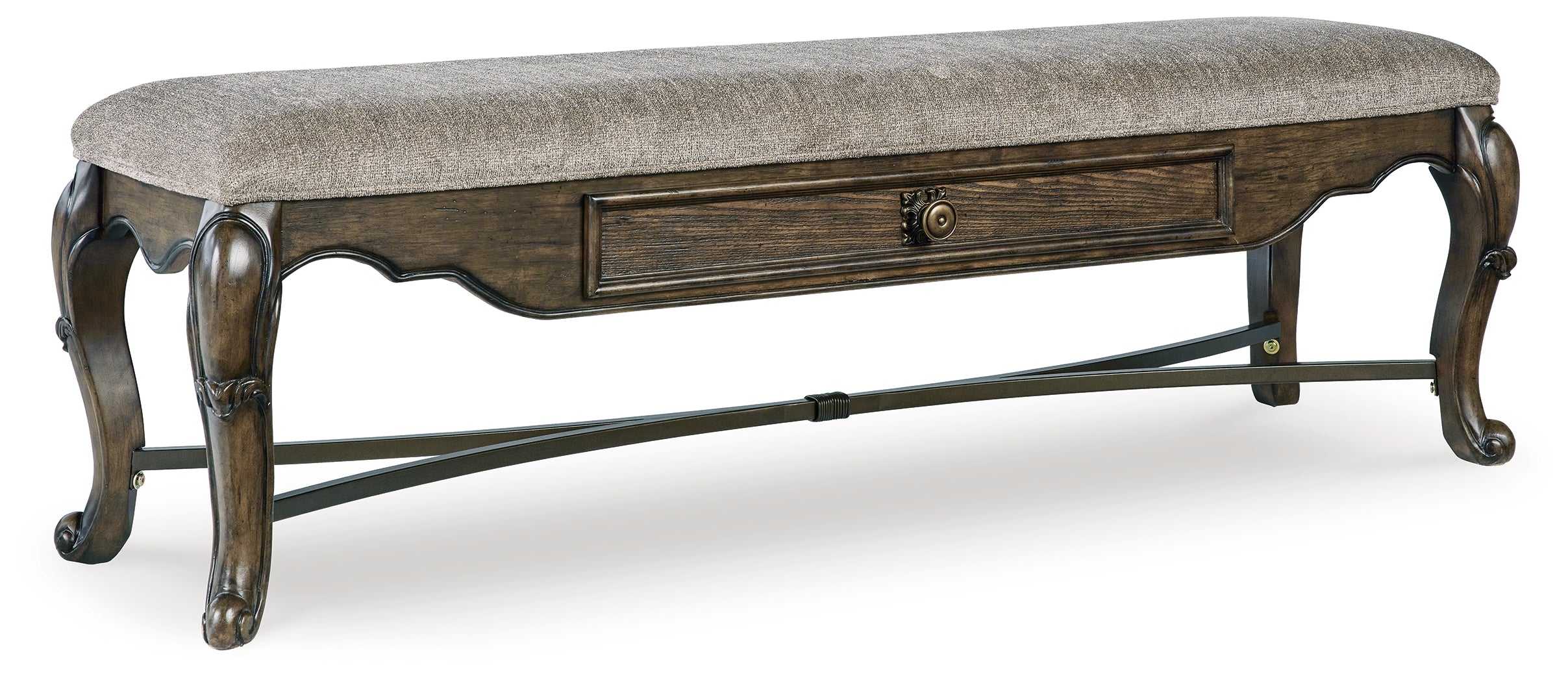 Maylee Dark Brown 63" Dining Bench - D947-00 - Bien Home Furniture & Electronics