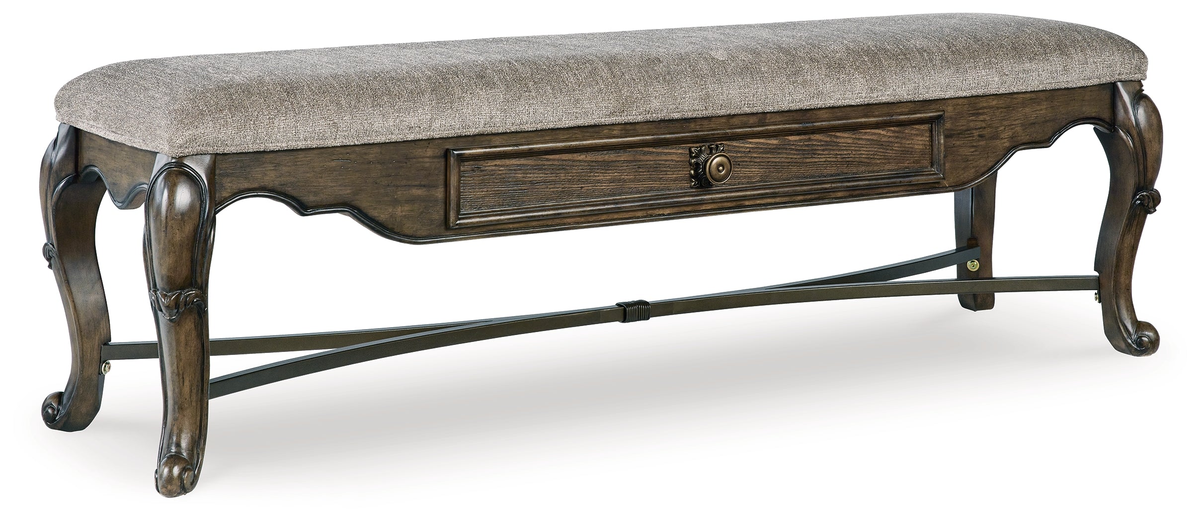 Maylee Dark Brown 63&quot; Dining Bench - D947-00 - Bien Home Furniture &amp; Electronics