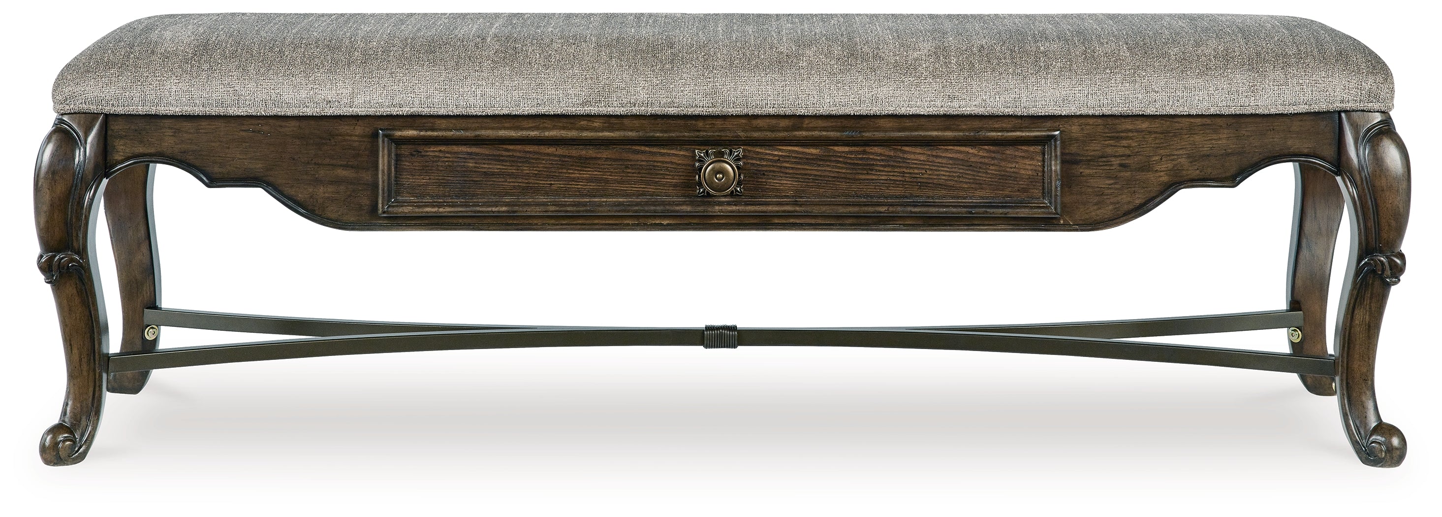 Maylee Dark Brown 63" Dining Bench - D947-00 - Bien Home Furniture & Electronics