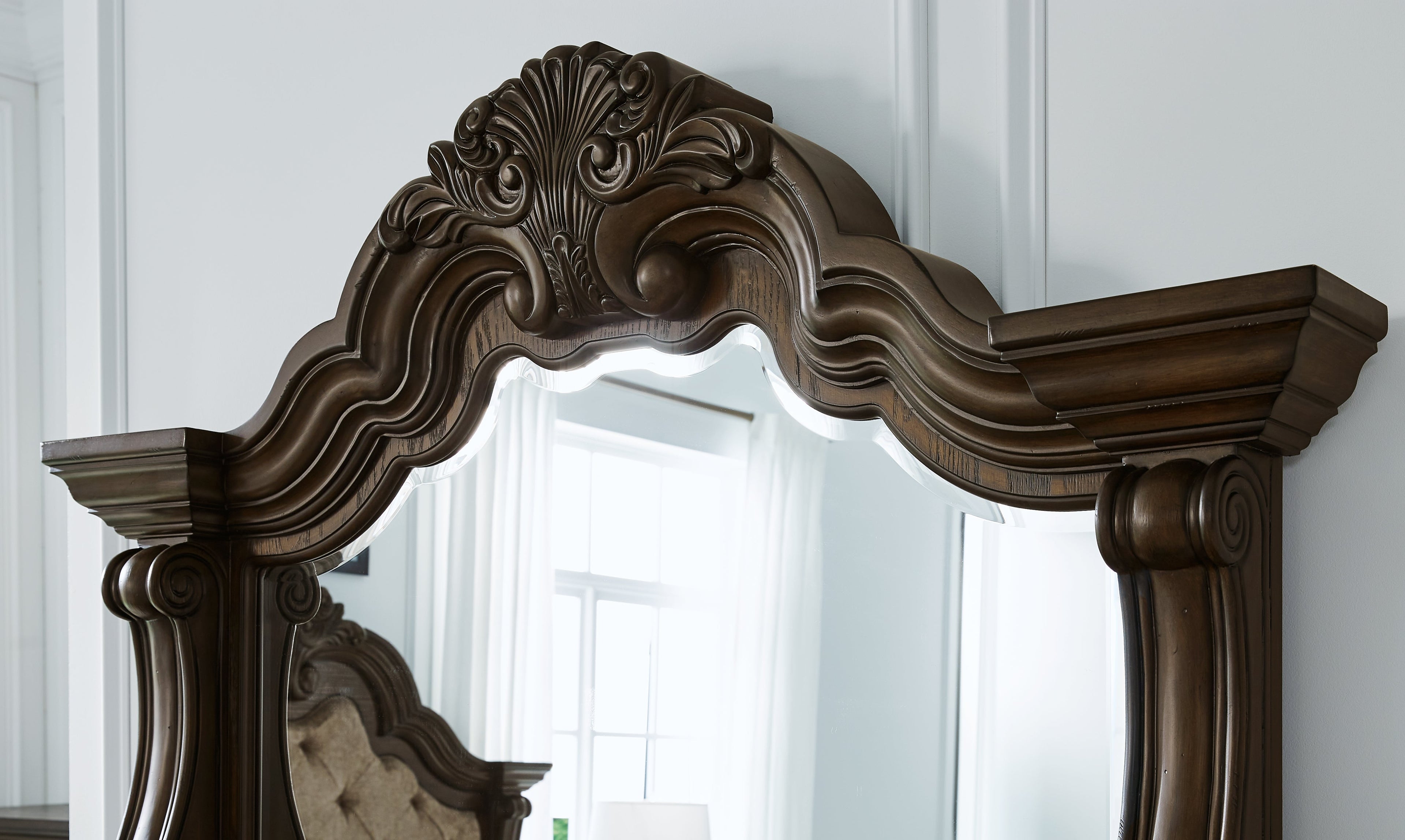 Maylee Dark Brown Bedroom Mirror - B947-36 - Bien Home Furniture & Electronics