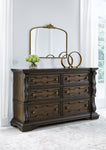 Maylee Dark Brown Dresser - B947-31 - Bien Home Furniture & Electronics