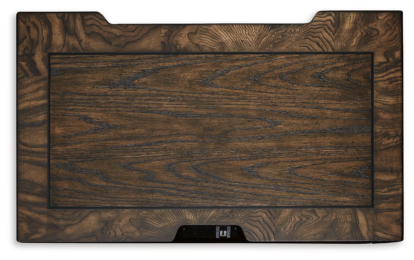 Maylee Dark Brown Nightstand - B947-93 - Bien Home Furniture & Electronics