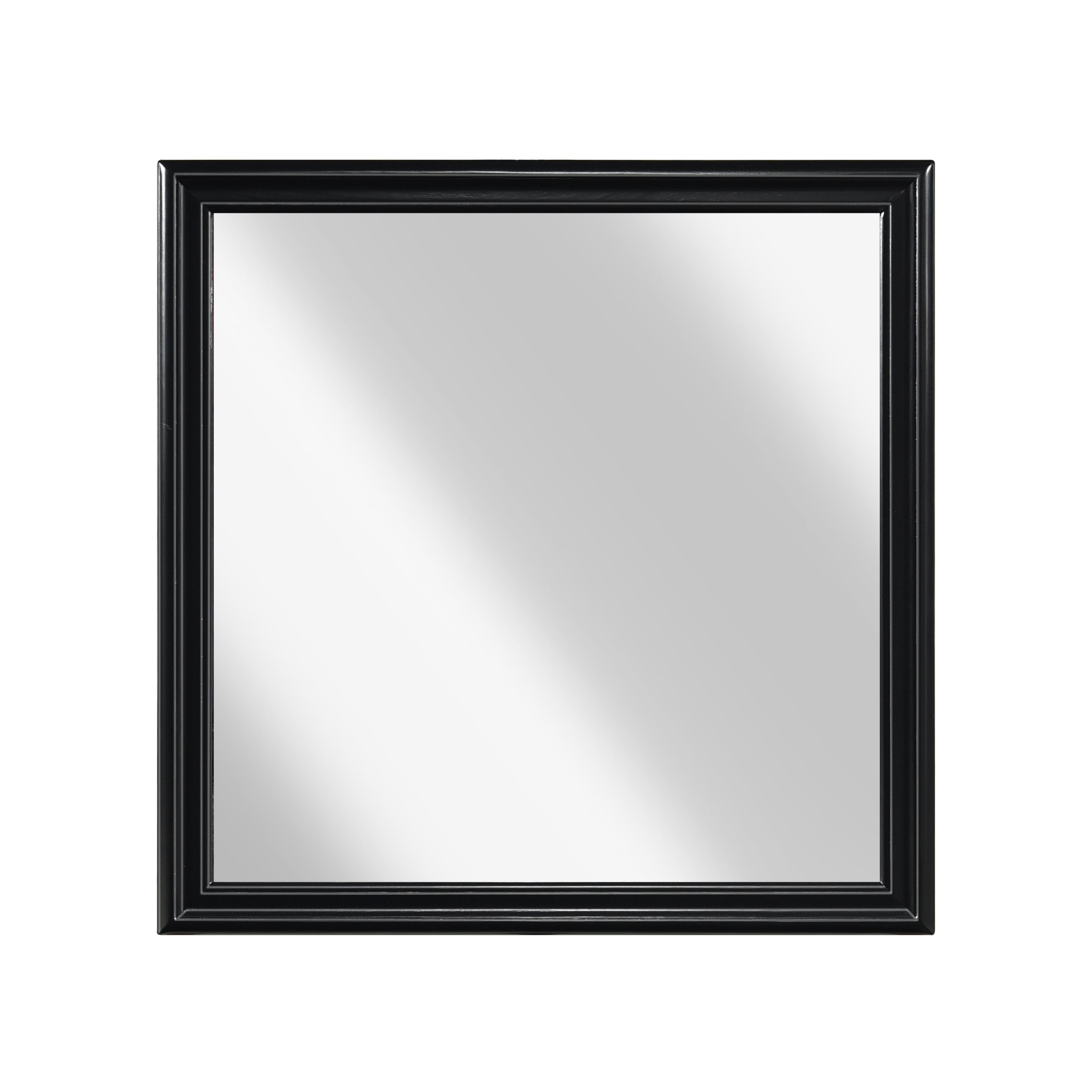Mayville Black Mirror (Mirror Only) - 2147BK-6 - Bien Home Furniture & Electronics