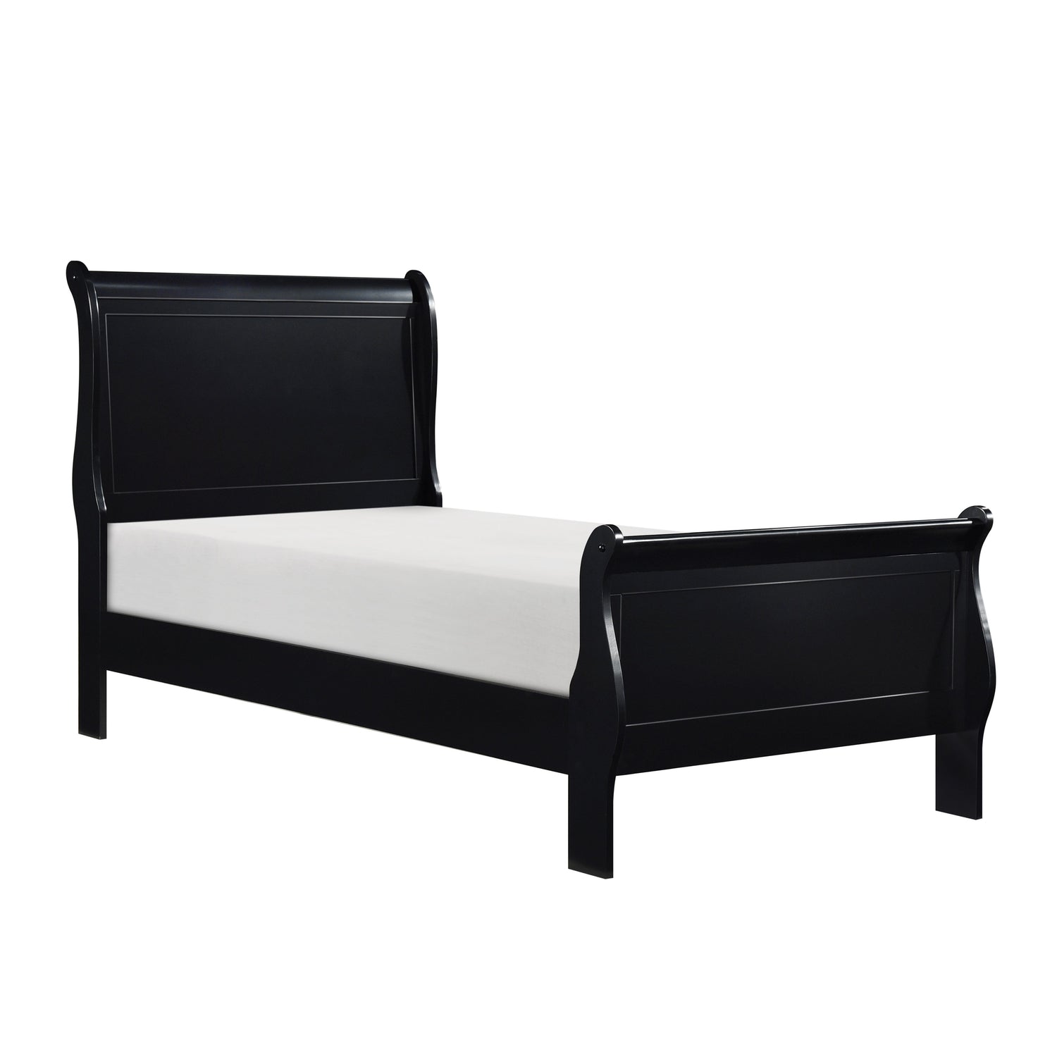 Mayville Black Sleigh Youth Bedroom Set - SET | 2147FBK-1 | 2147FBK-3 | 2147BK-5 | 2147BK-6 | 2147BK-4 | 2147BK-9 - Bien Home Furniture &amp; Electronics