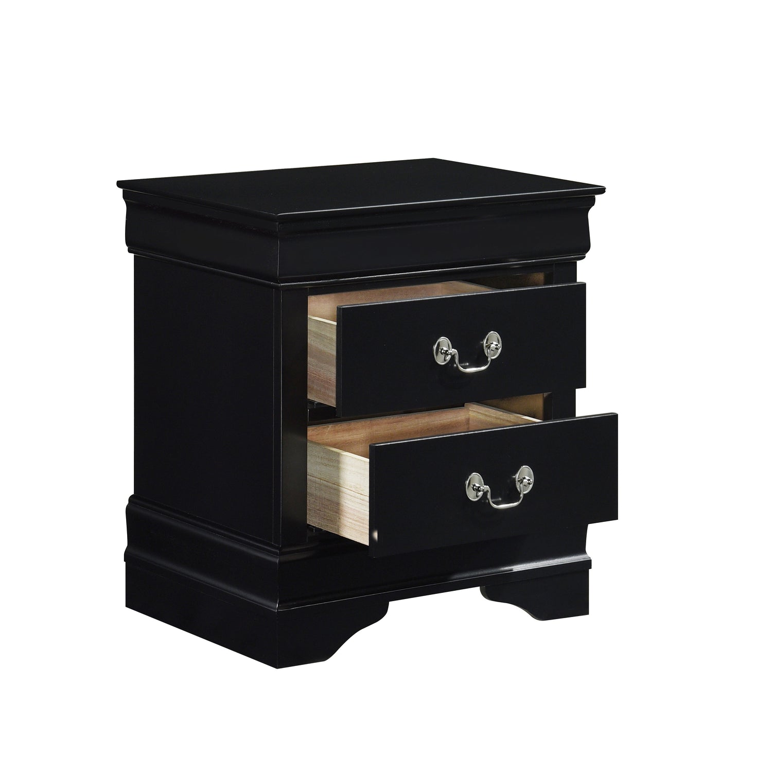 Mayville Black Sleigh Youth Bedroom Set - SET | 2147FBK-1 | 2147FBK-3 | 2147BK-5 | 2147BK-6 | 2147BK-4 | 2147BK-9 - Bien Home Furniture & Electronics