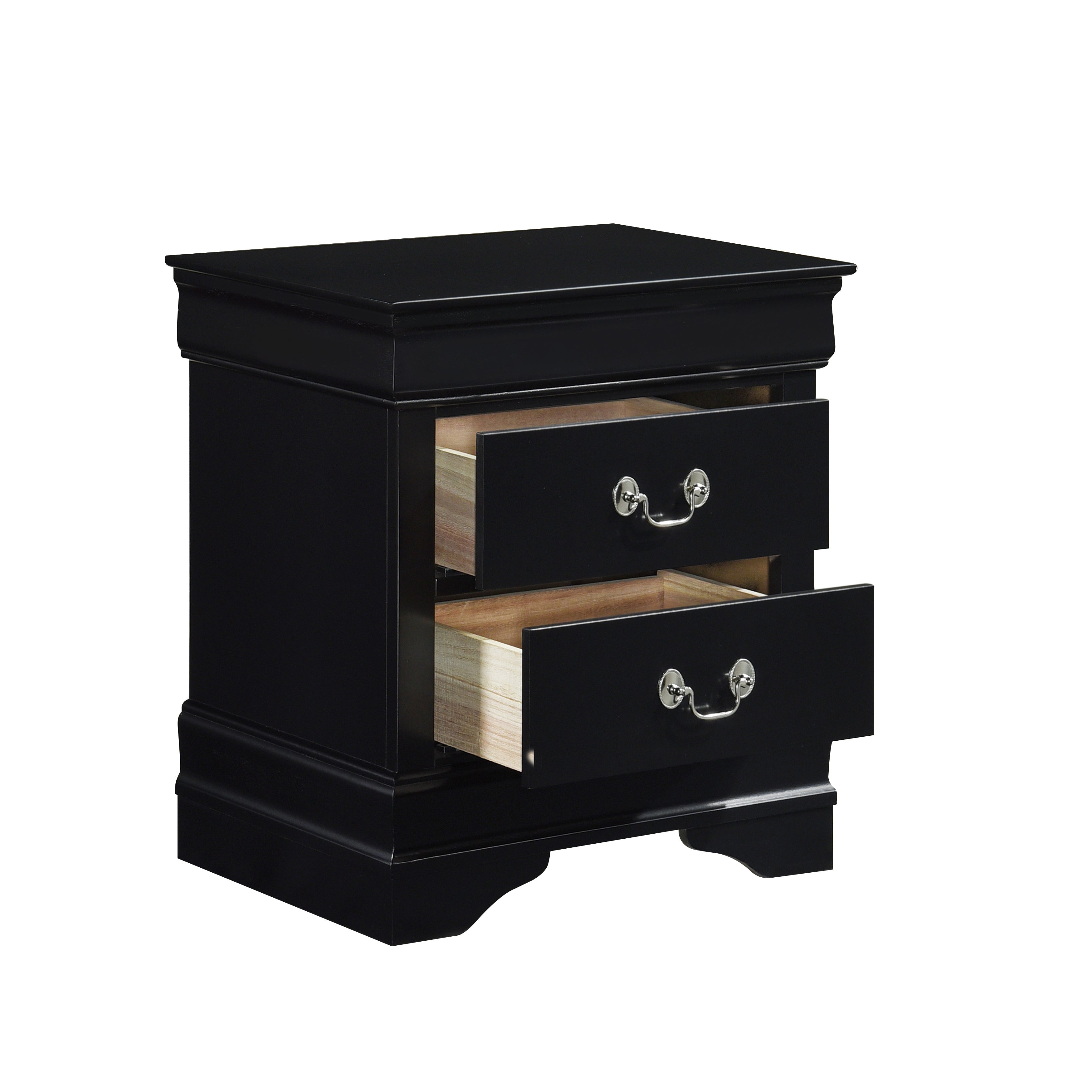 Mayville Black Sleigh Youth Bedroom Set - SET | 2147FBK-1 | 2147FBK-3 | 2147BK-5 | 2147BK-6 | 2147BK-4 | 2147BK-9 - Bien Home Furniture & Electronics