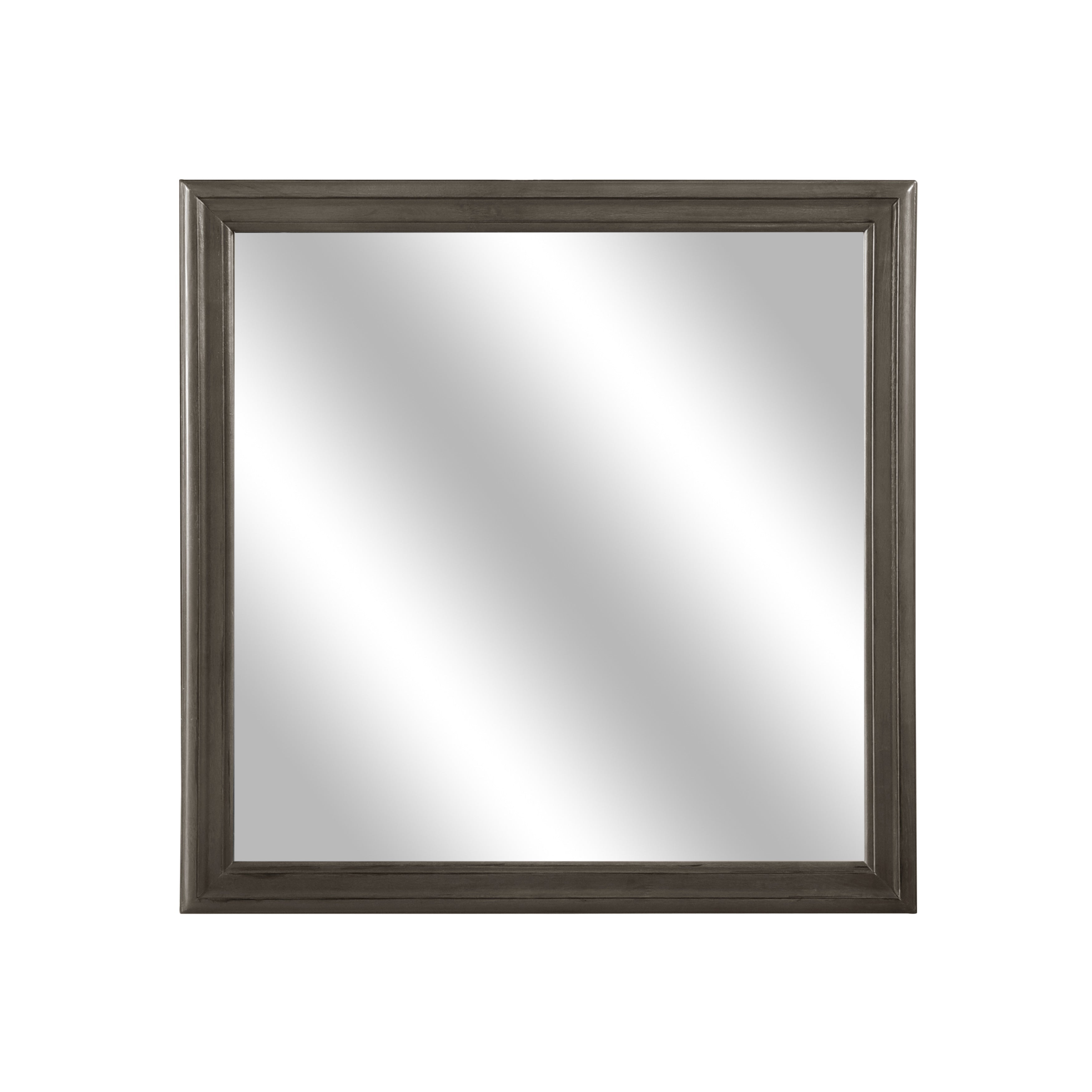 Mayville Stained Gray Mirror (Mirror Only) - 2147SG-6 - Bien Home Furniture & Electronics