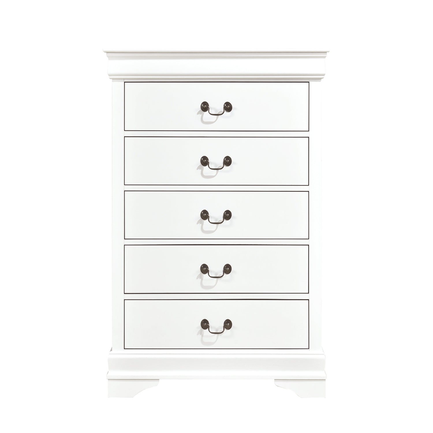 Mayville White Sleigh Youth Bedroom Set - SET | 2147TW-1 | 2147TW-3 | 2147W-4 | 2147W-9 - Bien Home Furniture & Electronics