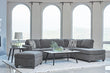Mccord 2-Piece Cushion Back Sectional Dark Gray - 509347 - Bien Home Furniture & Electronics