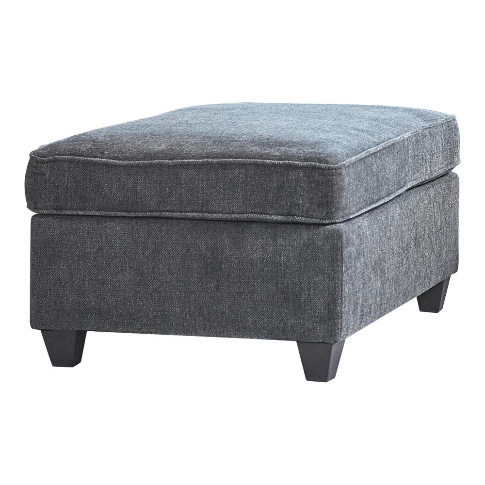 Mccord Upholstered Ottoman Dark Gray - 509348 - Bien Home Furniture &amp; Electronics