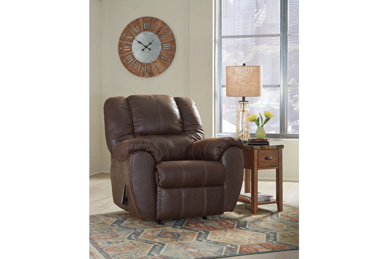 McGann Walnut Recliner - 1030125 - Bien Home Furniture & Electronics